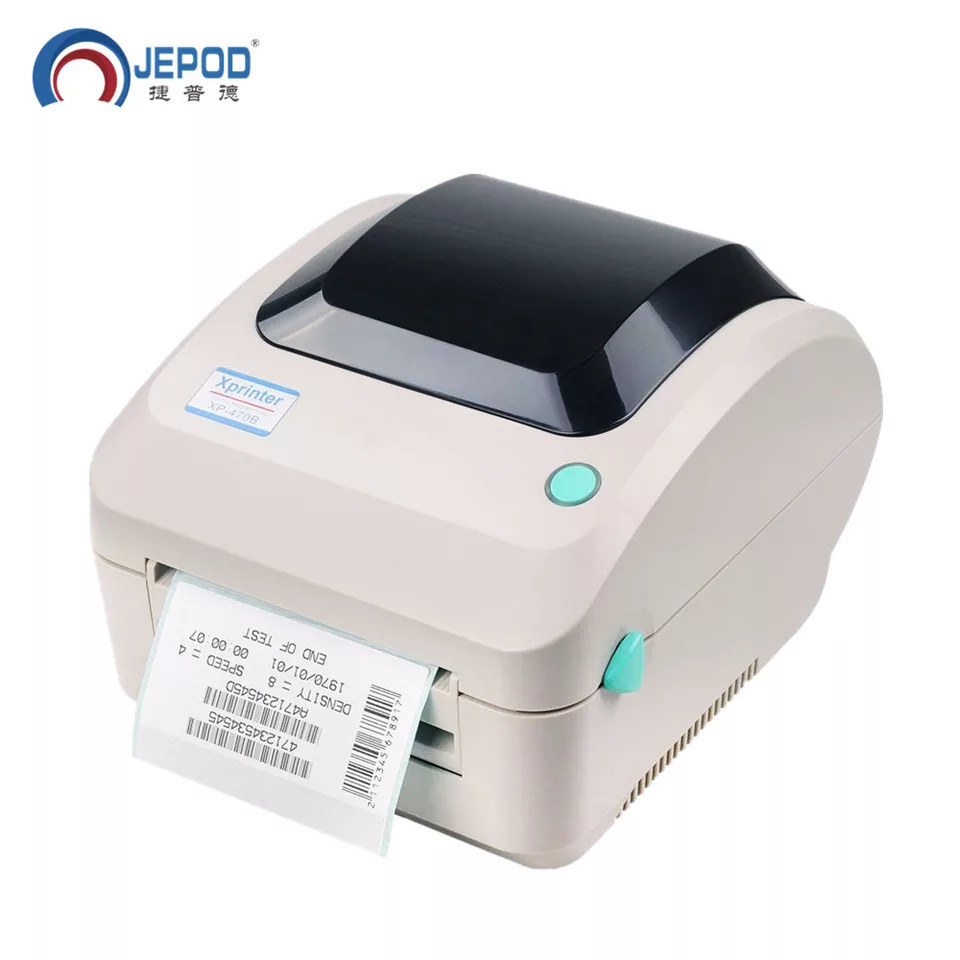 XPRINTER PRINTER THERMAL XP-470B BLUETOOTH TERMAL XP-470B LABEL BARCODE BARKODE RESI CETAK TANPA TINTA PINTER LEBEL BARCODE XP-470B PRINYER RESI