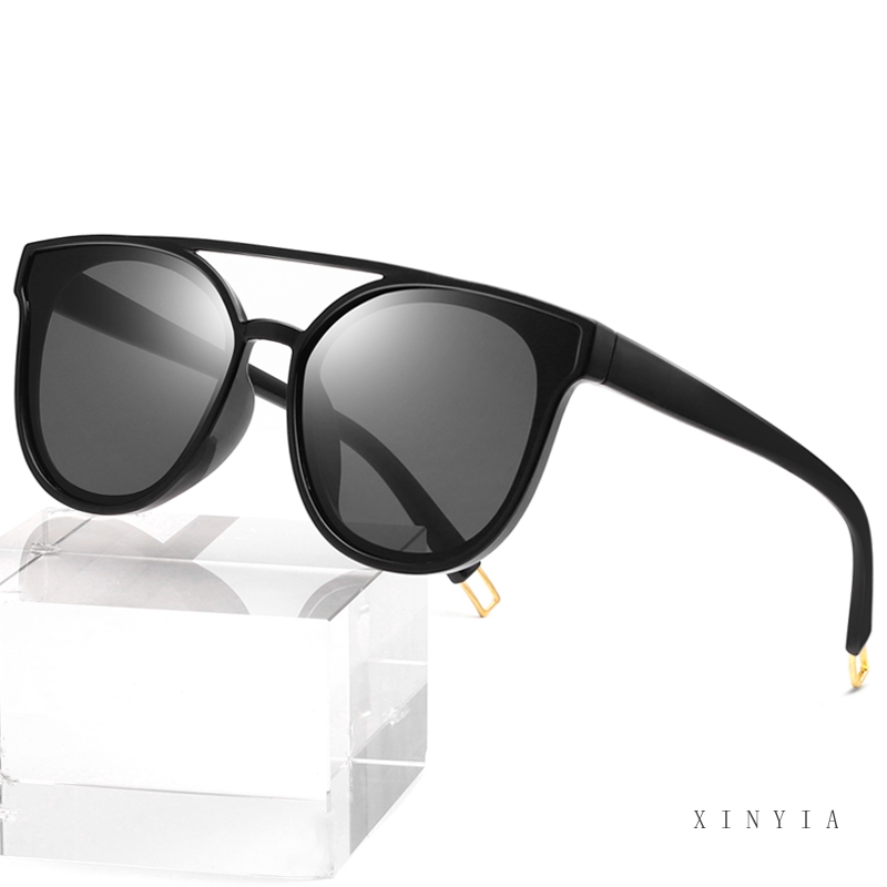 【CHECKOUT RP100】Korean Fashion Design Kacamata Hitam Kacamata Pelindung UV Sunglasses Wanita Kaca Mata Sunglasses