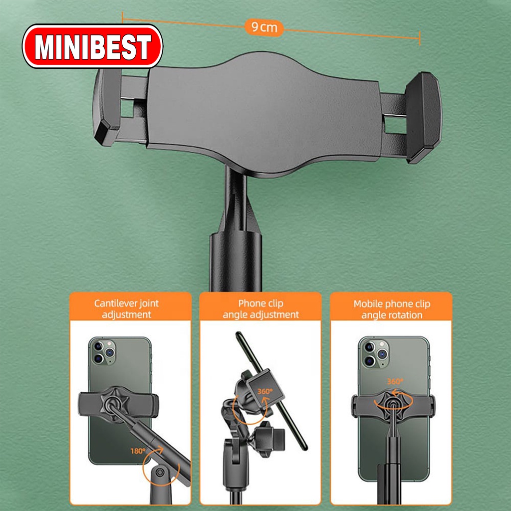 MB Desktop stand 360 Degree Rotating mobile phones holder Live Broadcast Stand Lazy Mobile Phone Holders magnetic car phone holder