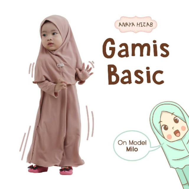 Gamis basic milo