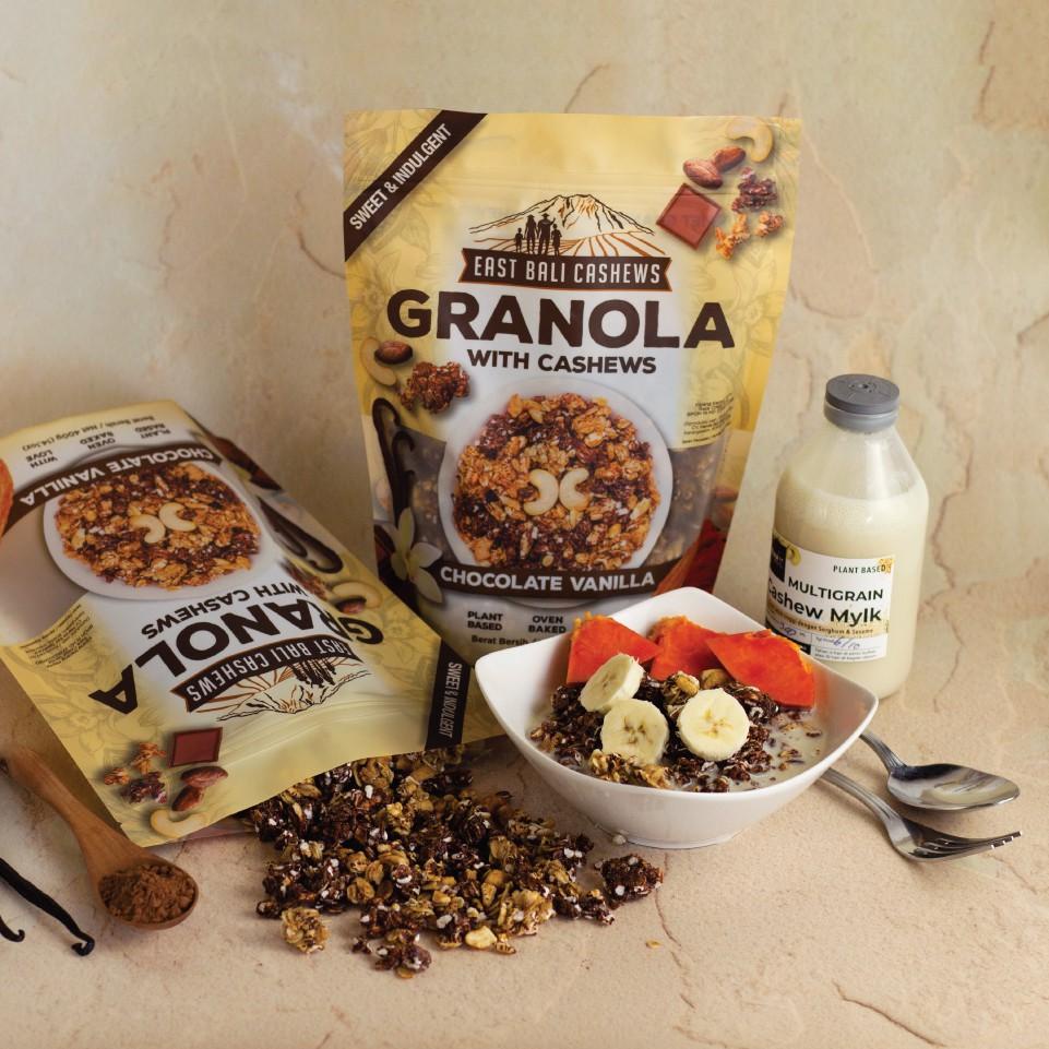 

Promo Spesial | ZnJ Granola Chocolate Vanilla 400g - Granola Cokelat dan Vanilla |Restock