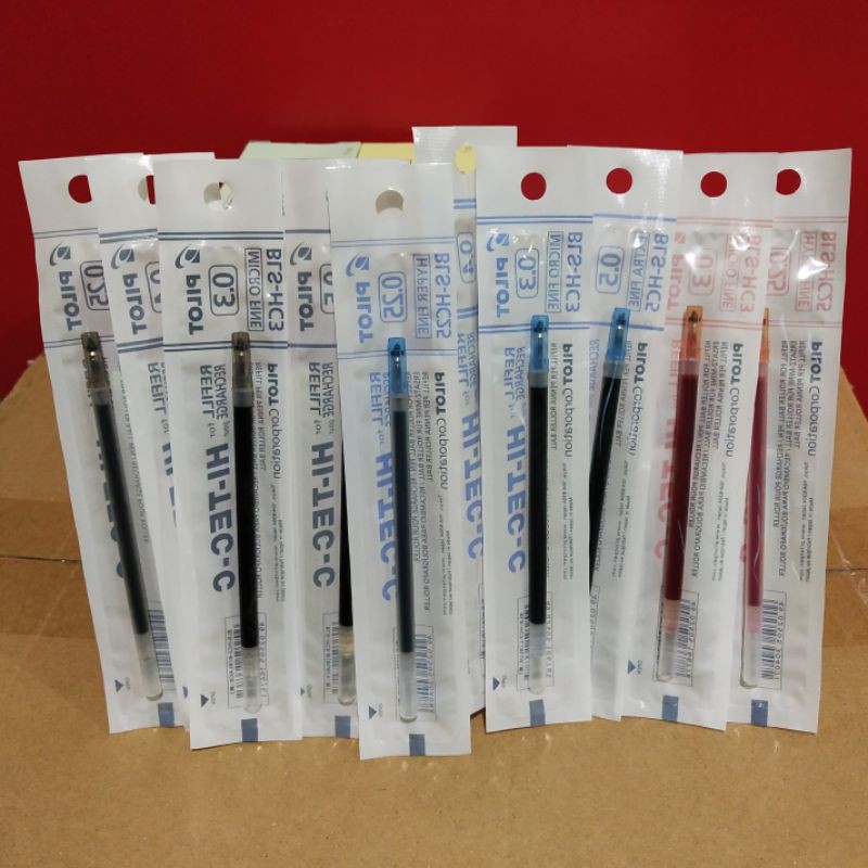 

Isi Pulpen Hitec-C 0.25, 0.3, 04mm / Refill Pilot Hitec C