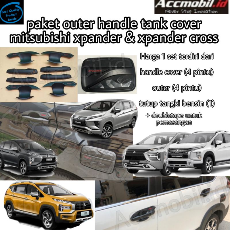 paket outer handle tutup tangki mitsubishi xpander / xpander cross