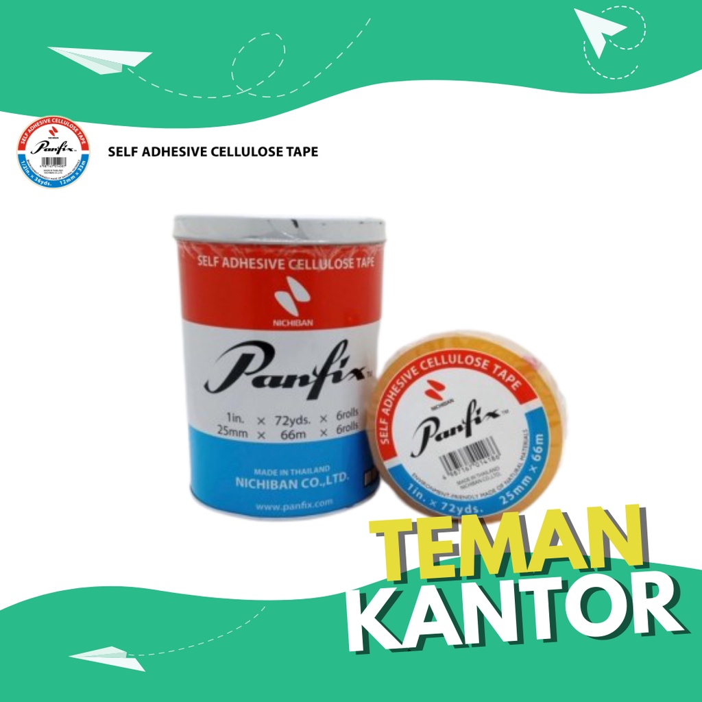 

CELLO TAPE | ISOLASI PANFIX 1 x 72 yard