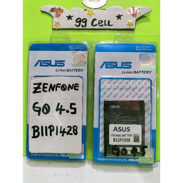 Baterai battery batrai batre Asus Zenfone Go 4.5 in original