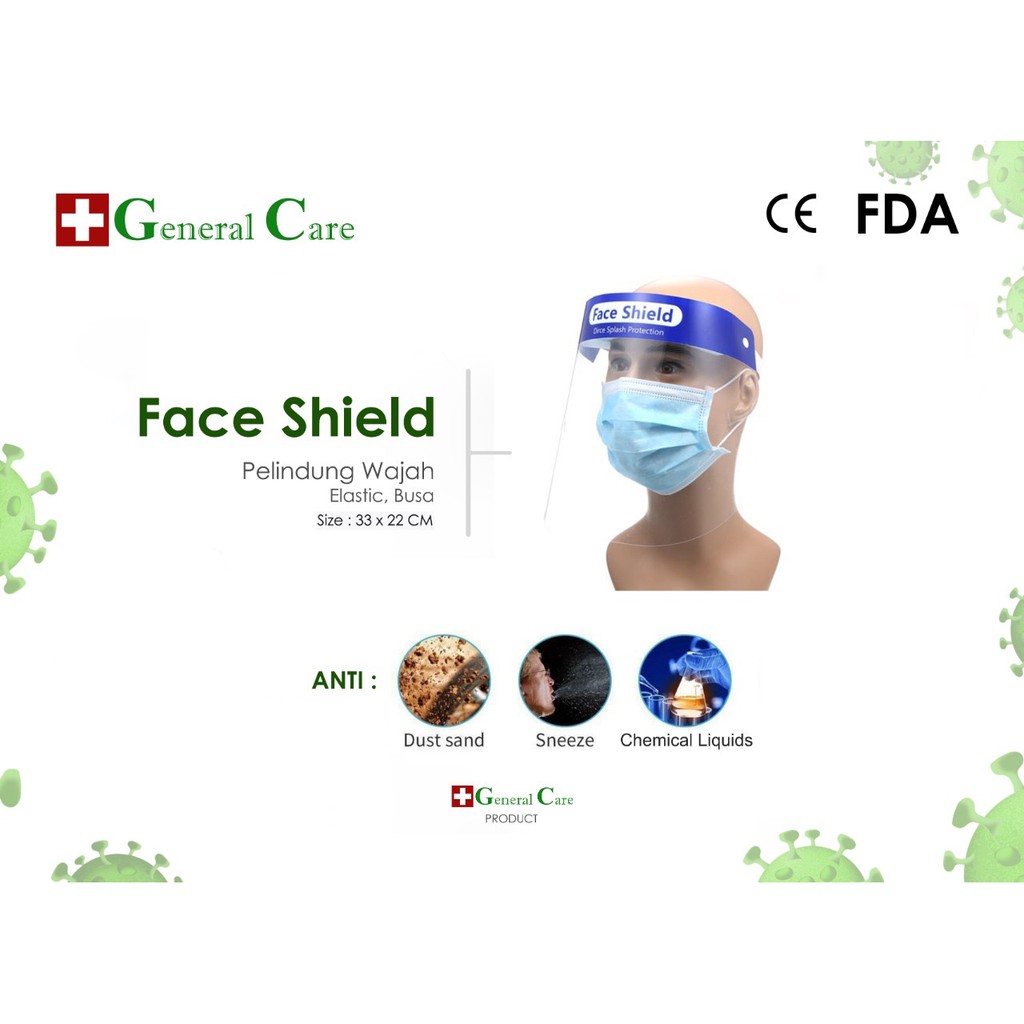 FACE SHIELD/Pelindung Wajah/APD general care