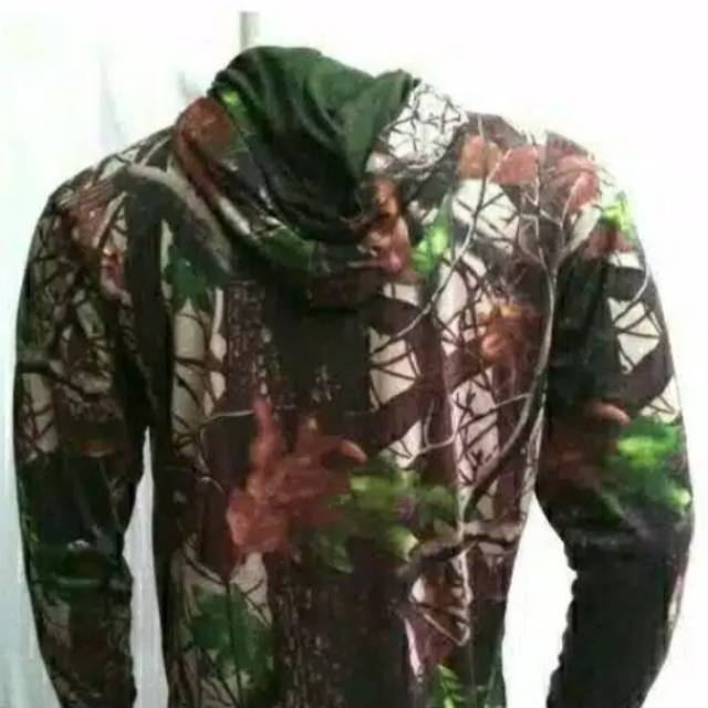 Kaos hodie camo perbakin pe double/katun