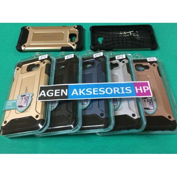 Spigen Iron Samsung A710 A7 2016 Hardcase Robot Transformer