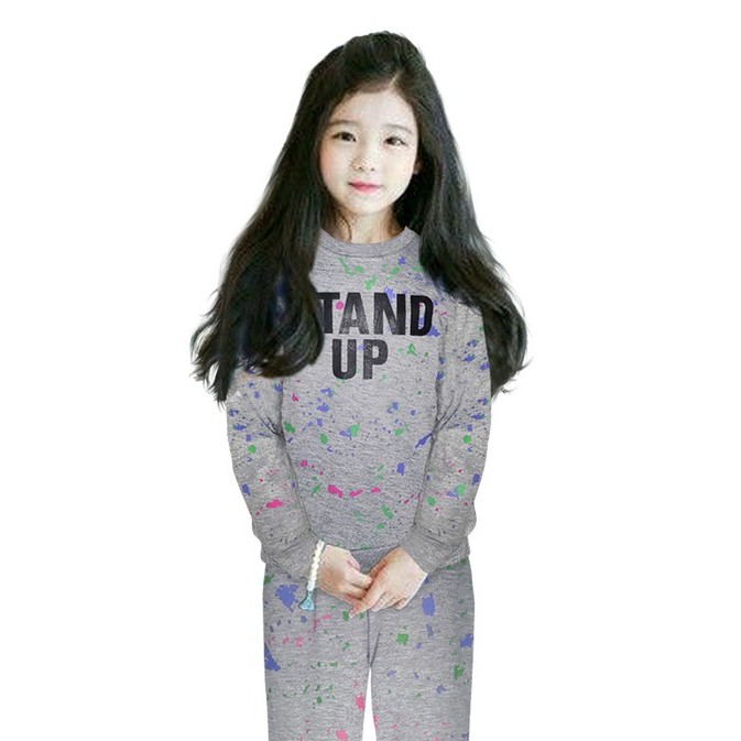 Setelan Anak Sweater Set Jogger Panjang Anak Unisex Bahan Babyterry Usia 1 Tahun Sampai 12 Tahun