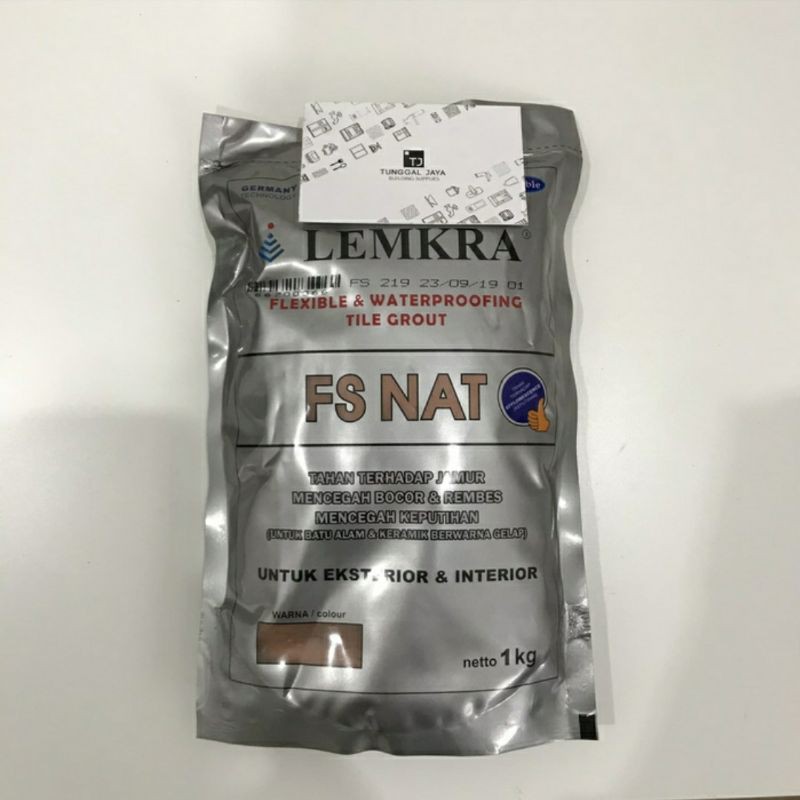 Semen Nat Lemkra 219 Terracotta Red / Semen Pengisi Nat Keramik Granit