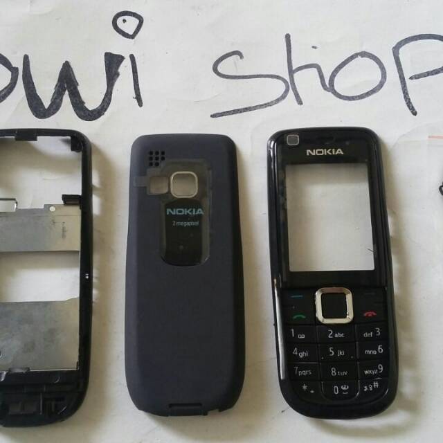 Casing fullset nokia 3120 hitam classic