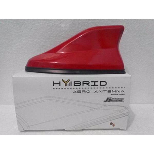 Antena Hybrid Sirip Hiu JS Racing Merah SUPER BEST QUALITY