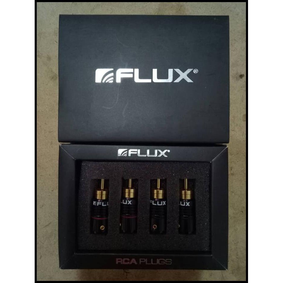 Promo Terbatas Jack Rca Flux 1 St ( 4Pc ) - Jack Rca Flux Isi 4Pc - Kepala Rca Flux