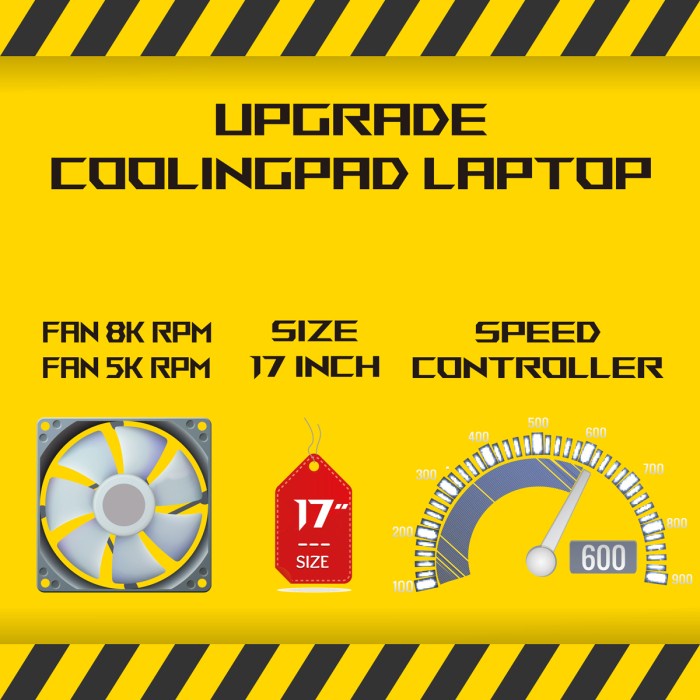 Tambahan / Extension Cooling Pad Laptop