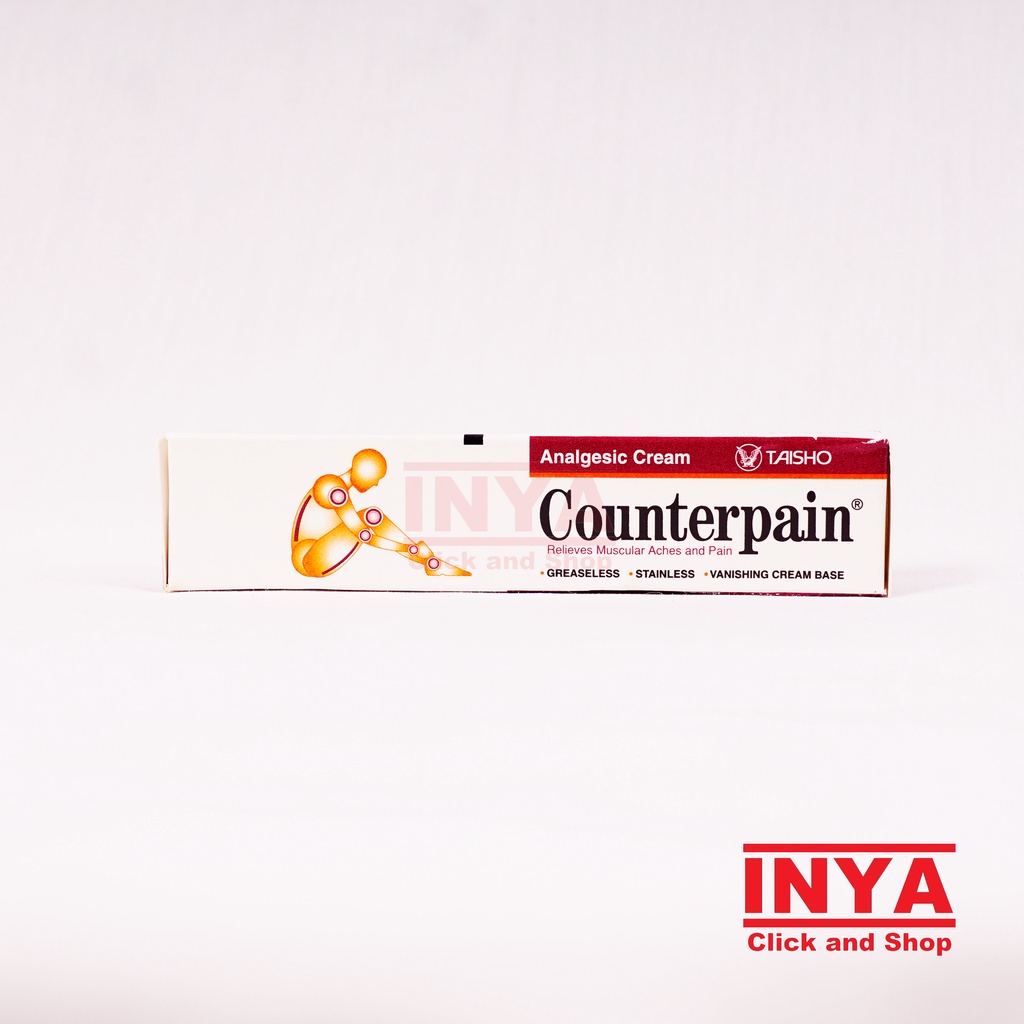 COUNTERPAIN 15gr ANALGESIC CREAM TAISHO - KRIM PEREDA NYERI OTOT