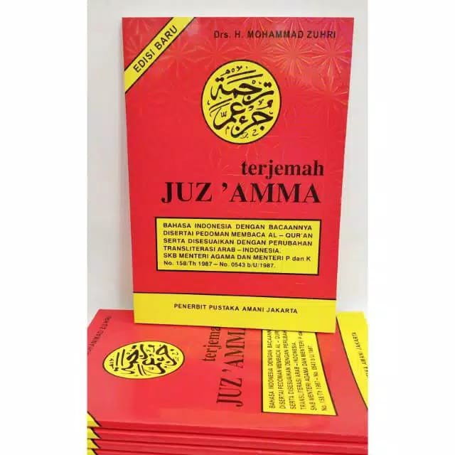 Juz Amma Terjemah an Juz 30 Ukuran Besar Untuk Anak Menghafal di Sekolah