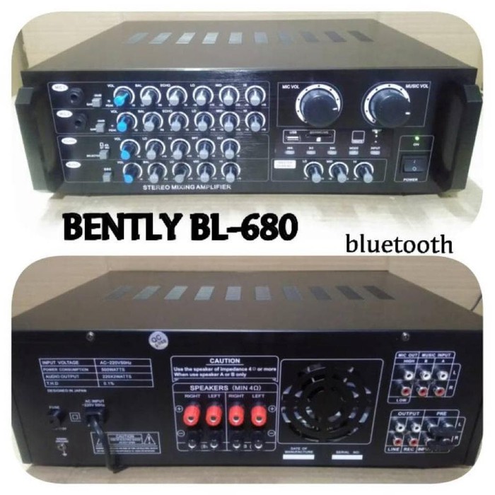 BENTLY BL 680 AMPLIFIER SOUND SYSTEM