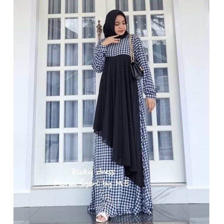 Rizki Dress Original Mona Syari'i By ME