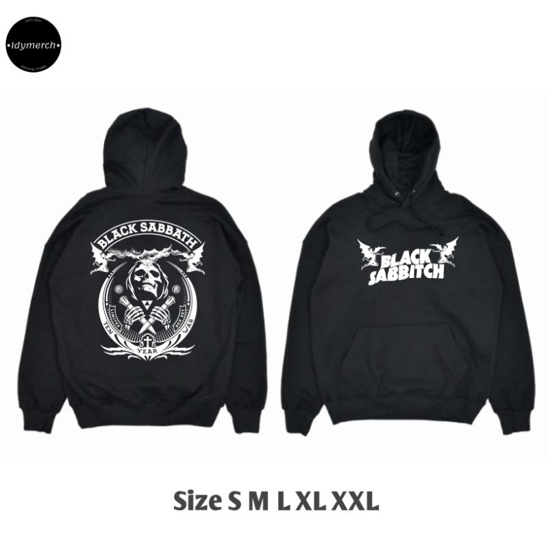 Sweater Hoodie band metal black sabbath / Hoodie black sabbath