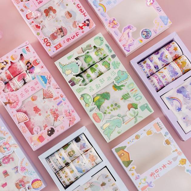 

J2 - Set isolasi stiker karakter lucu selotif sticker kertas