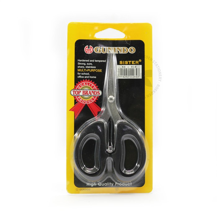 

GUNTING GUNINDO KECIL STAINLESS STEEL KS-818 SCISSORS