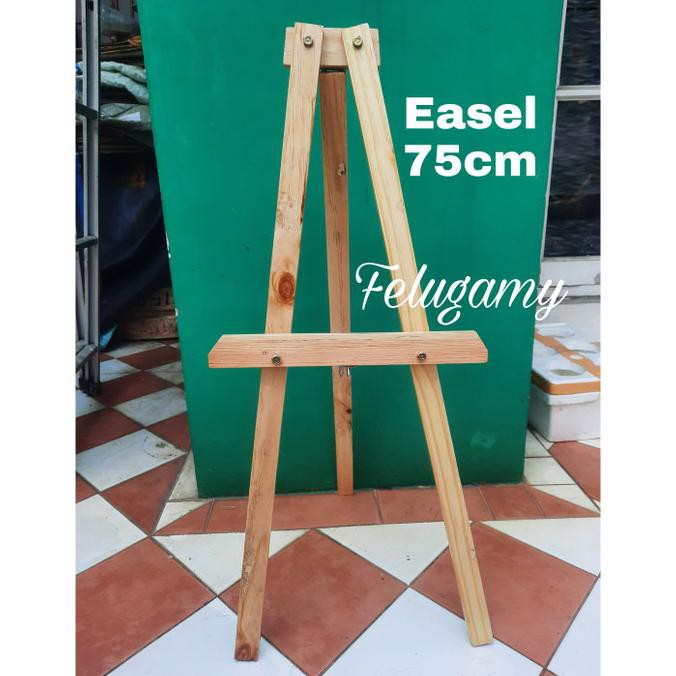 

PERALATAN MELUKIS EASEL STAND LUKIS 75CM ALAT LUKIS
