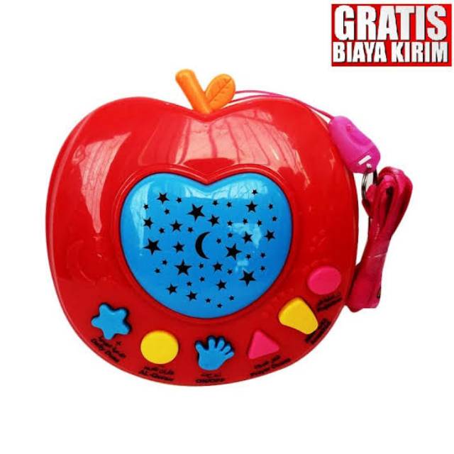 Apple Qur'an mainan edukasi anak Apel quran appel quran mainan anak mainan anak bersholawat bandung