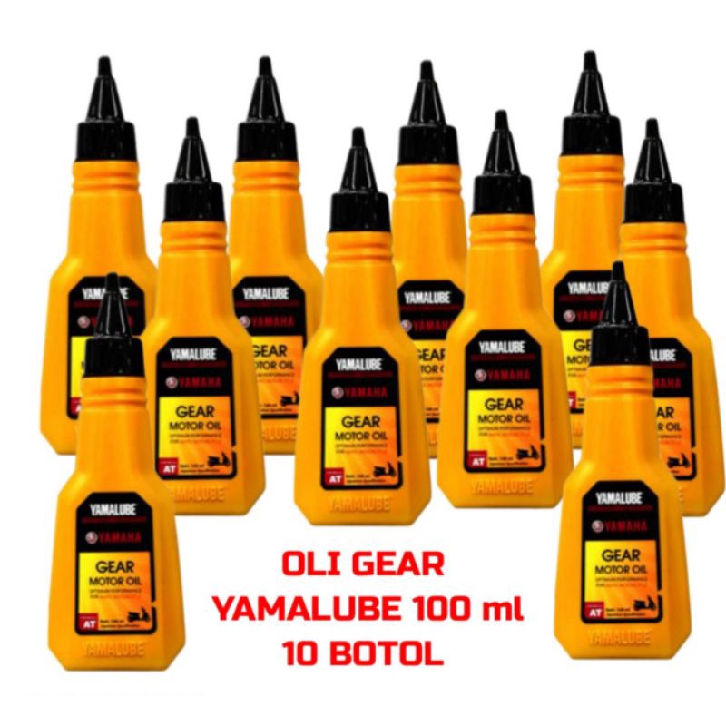 OLI GEAR YAMALUBE 100 ML (10 BOTOL), 100% ORIGINAL