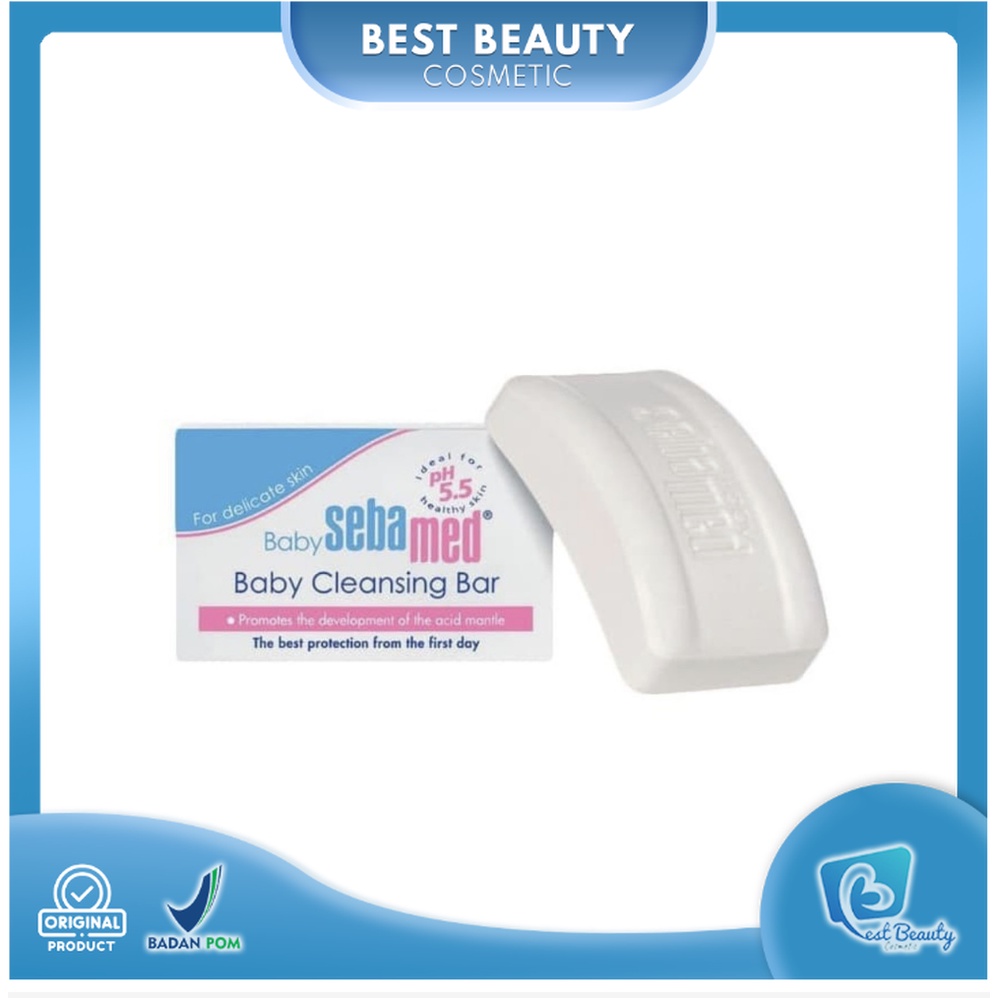 ★ BB ★ SEBAMED Baby Cleansing Bar | Sabun Batang Baby