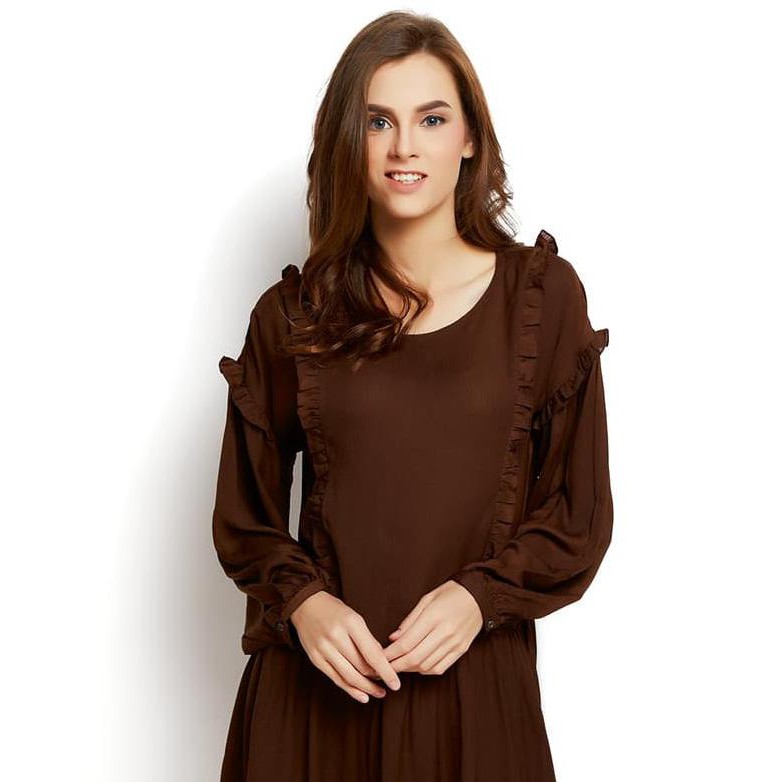 Super Sophie Paris Elista Brown - Cokelat, Xl Sale