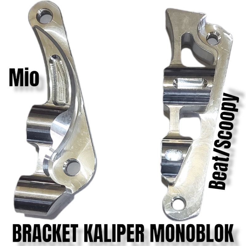 BRACKET PANGKON KALIPER MONOBLOK 4 PISTON BEAT, SCOOPY, VARIO, MIO