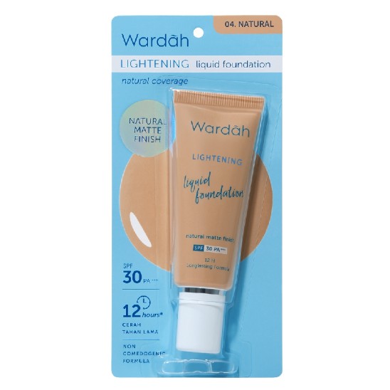 Wardah Lightening Liquid Foundation 25ml TUBE