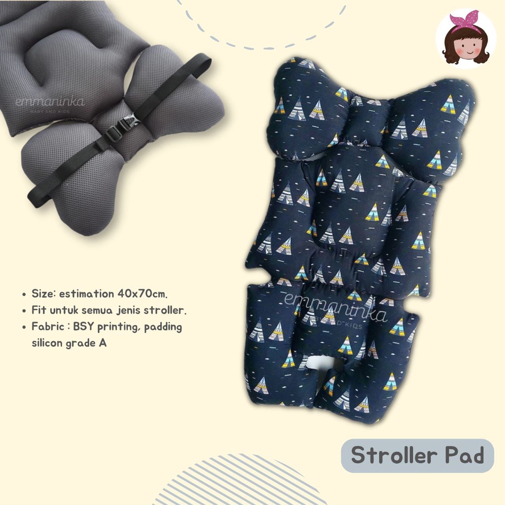 ALAS STROLLER - STROLLER PAD MOTIF 04 EMMANINKA