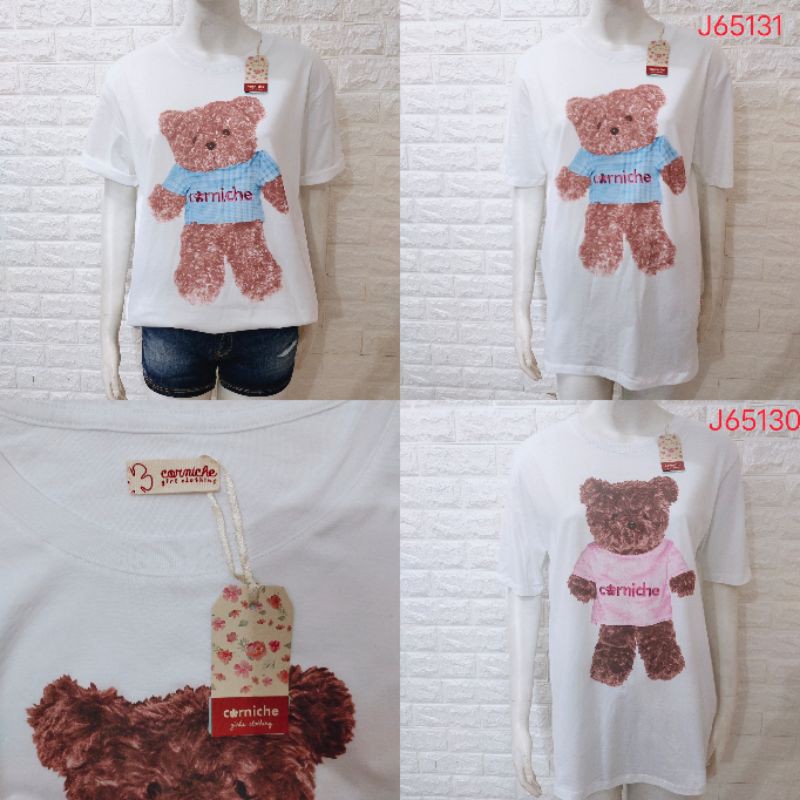 NEW Kaos CORNICHE Wanita Over Size AJ65130 AJ65131