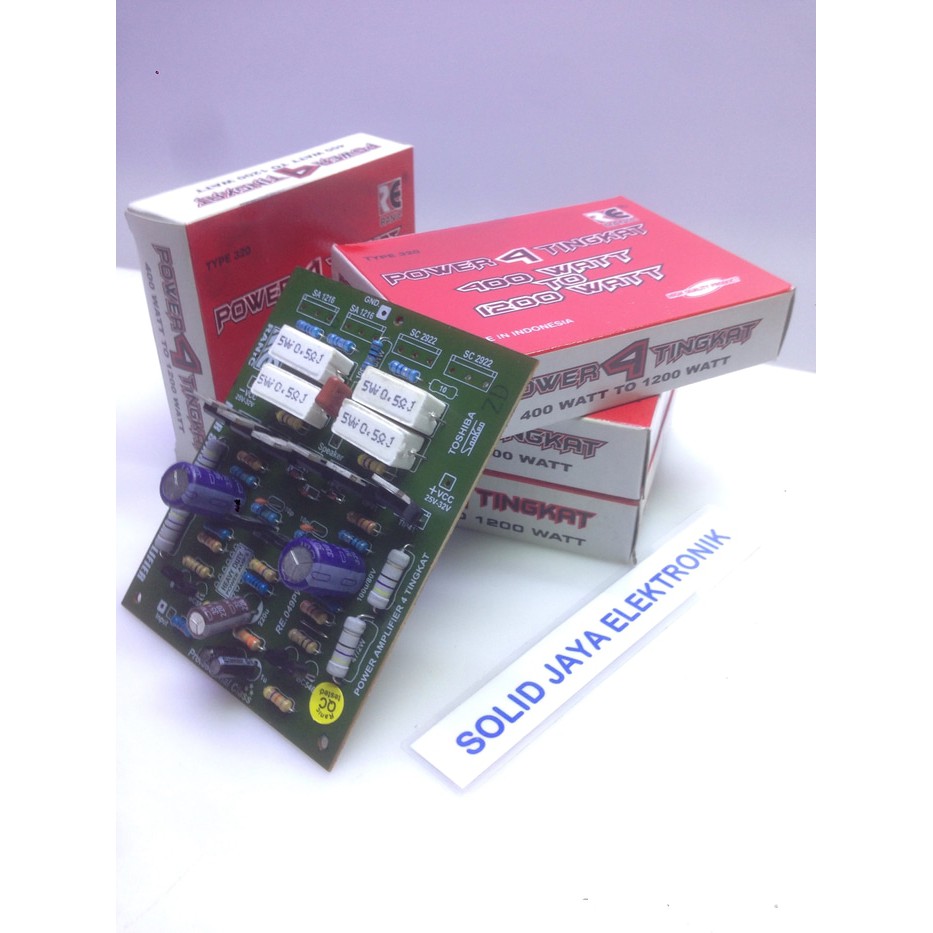 Kit Driver Power 4 Tingkat (400-1200W)