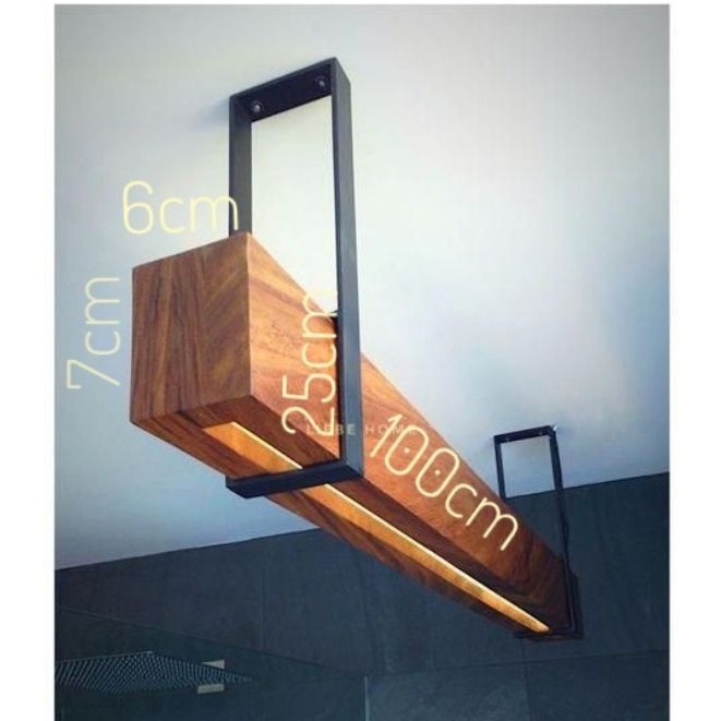 Terlaris Lampu Hias Aesthetic Kayu Jati Belanda Gantung