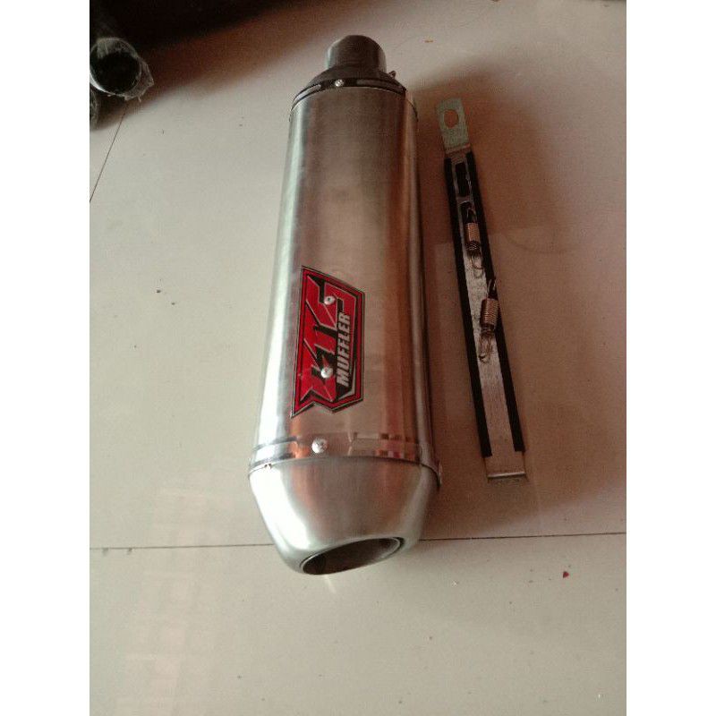 knalpot racing CTS Muffler pnp GL CB Tiger Fu Megapro dll pipa las cacing model J paten