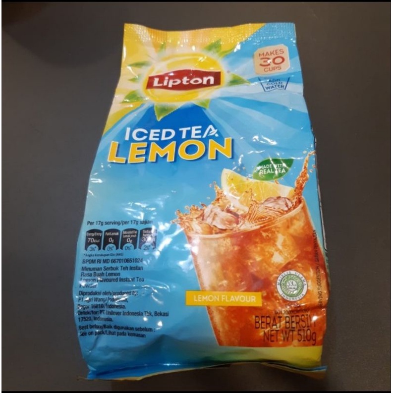 

lipton iced lemon tea 510 gr