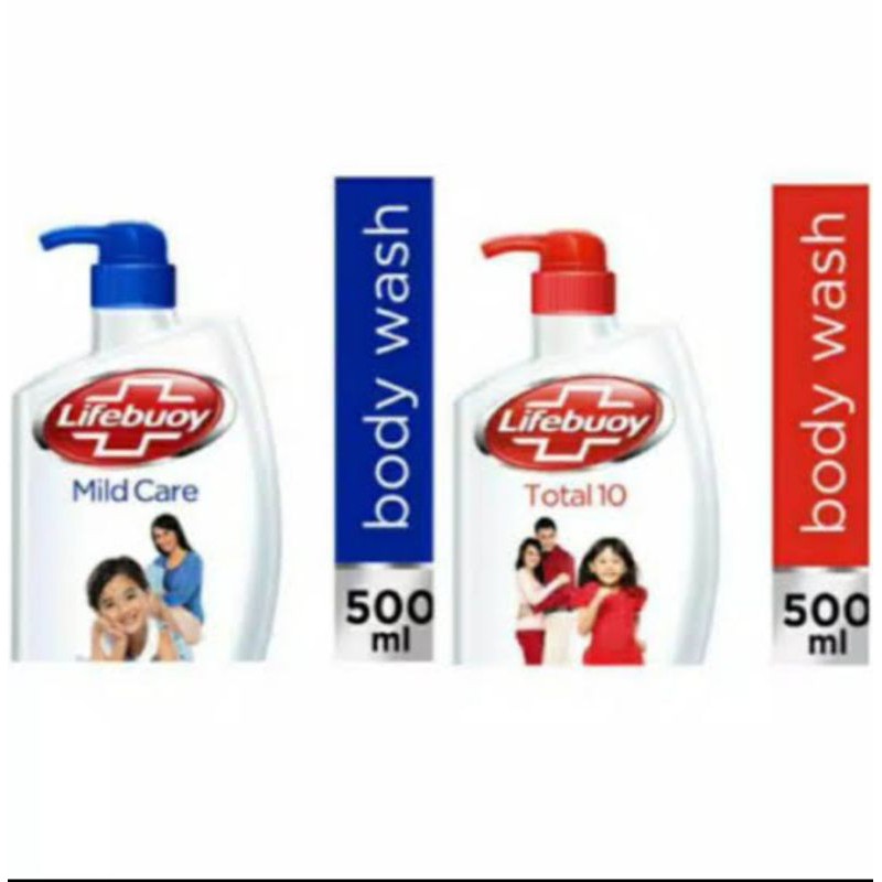 LIFEBUOY BODY WASH PUMP 500 ML