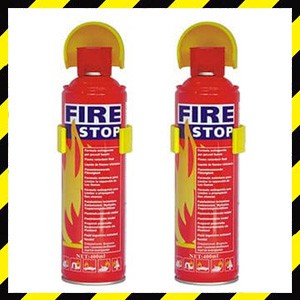 FIRE STOP EXTINGUISHER APAR MINI SPRAY RACUN ALAT PEMADAM API KEBAKARAN RINGAN PORTABLE MOBIL PROMO BRAKET FIRESTOP