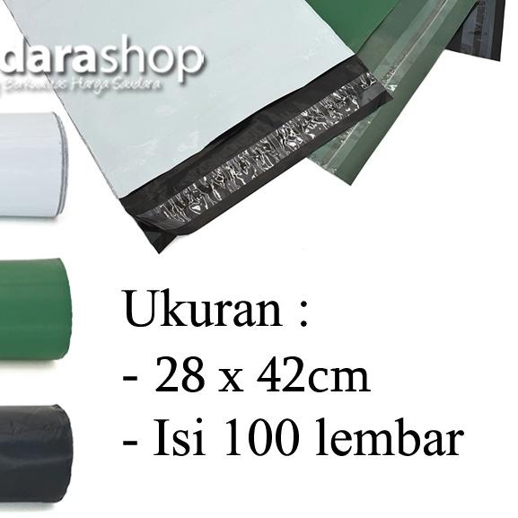 

➻ Polymailer Ekonomis 28x42 (100pcs) / Plastik Packing Online 28x42 ☉