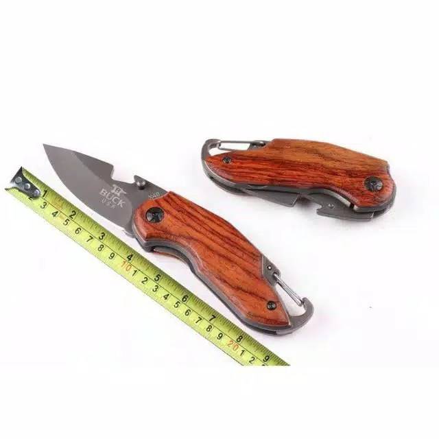 PISAU BUCK LIPAT OUTDOOR POTONG BUAH