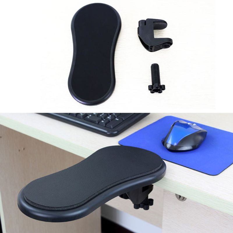 zzz Rotating Computer Arm Rest Pad Ergonomic Adjustable PC Wrist Rest Extender Desk Hand Bracket Home Office Mouse Pad Health Care