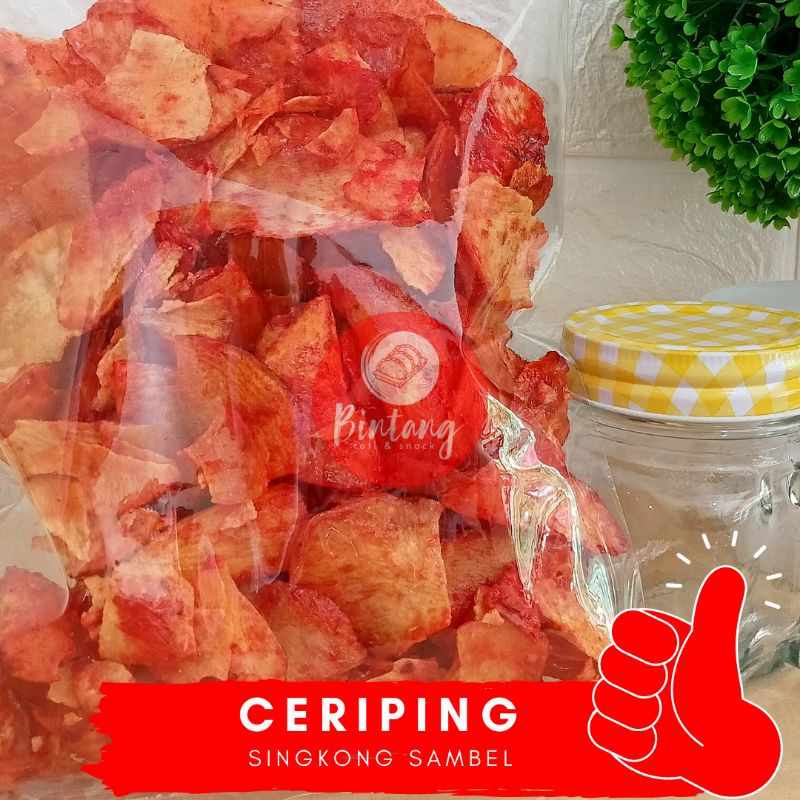 

Sekar_Shop07 Ceriping Singkong Sambal 500 Gr