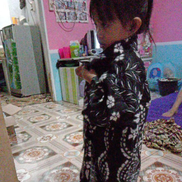 Bisa Pisah Batik Couple Keluarga Maura Couple Sania Ruffle Ori Ndoro Jowi Dnt Cendrawasih Putih