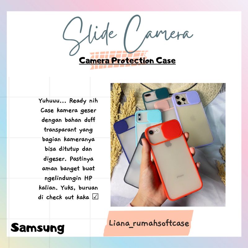 CASE KAMERA GESER SAMSUNG A32 A52 A72 J2 PRIME J5 PRIME J7 PRIME A02S A11/M11 A02 A51 A31