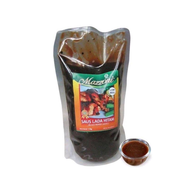 Mazzoni Black pepper sauce / Saus lada hitam 1kg