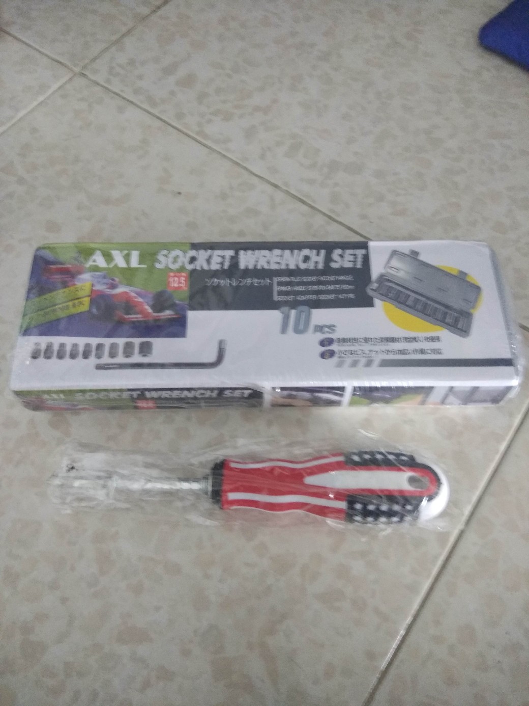 Obeng Bolak Balik Plus Minus Treker- Obeng Gagang Karet Bolak Balik Usa