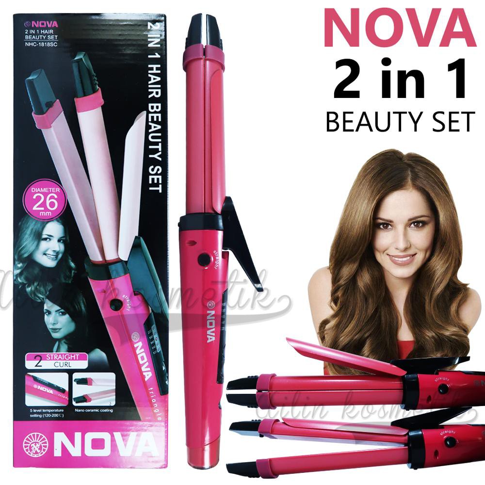 CATOKAN NOVA 2IN1 BIG ~ CATOK NOVA 2 IN 1~ CATOK KERITING &amp; LURUS