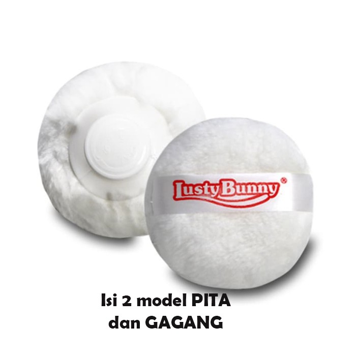 Morinz Lusty Bunny TB Tepukan Bedak Bayi Powder Sponge &amp; Puff